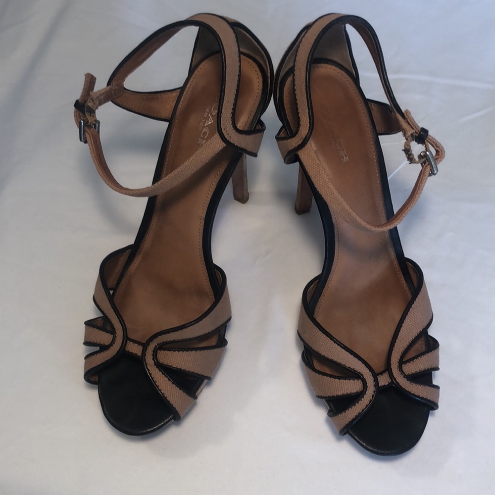Coach Dylan Heeled Sandals Size 9 - Picture 3 of 10